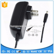 Doe 6 niveau vi Classe 2 UL homologué CE GS SAA FCC 14v 1500ma adaptateur secteur 1.5A courant continu